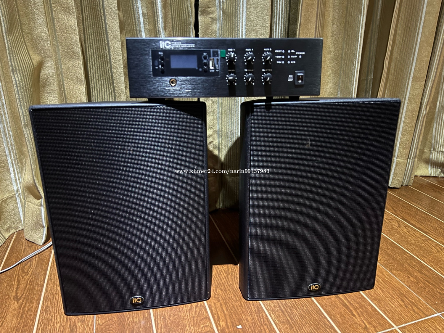 Speaker and amplier for sale