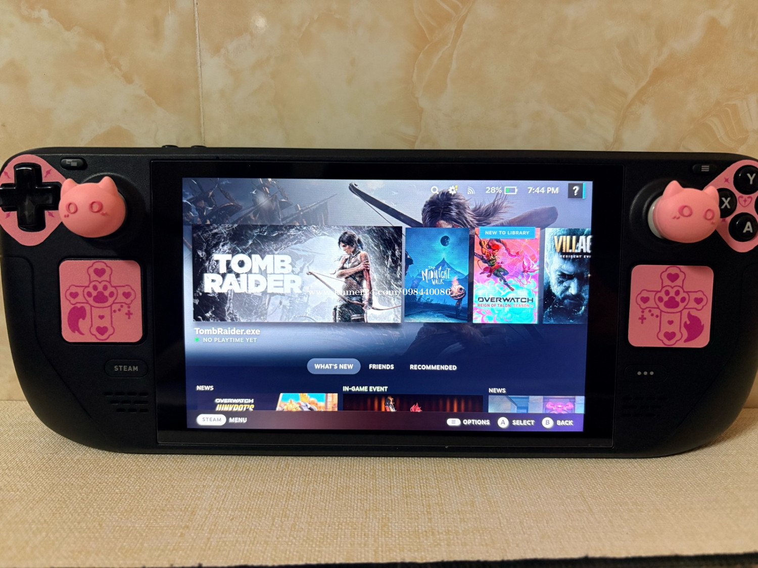 Steam deck LCD 1T តម្លៃ $450.00 ក្នុង 查克·安格雷·克拉姆