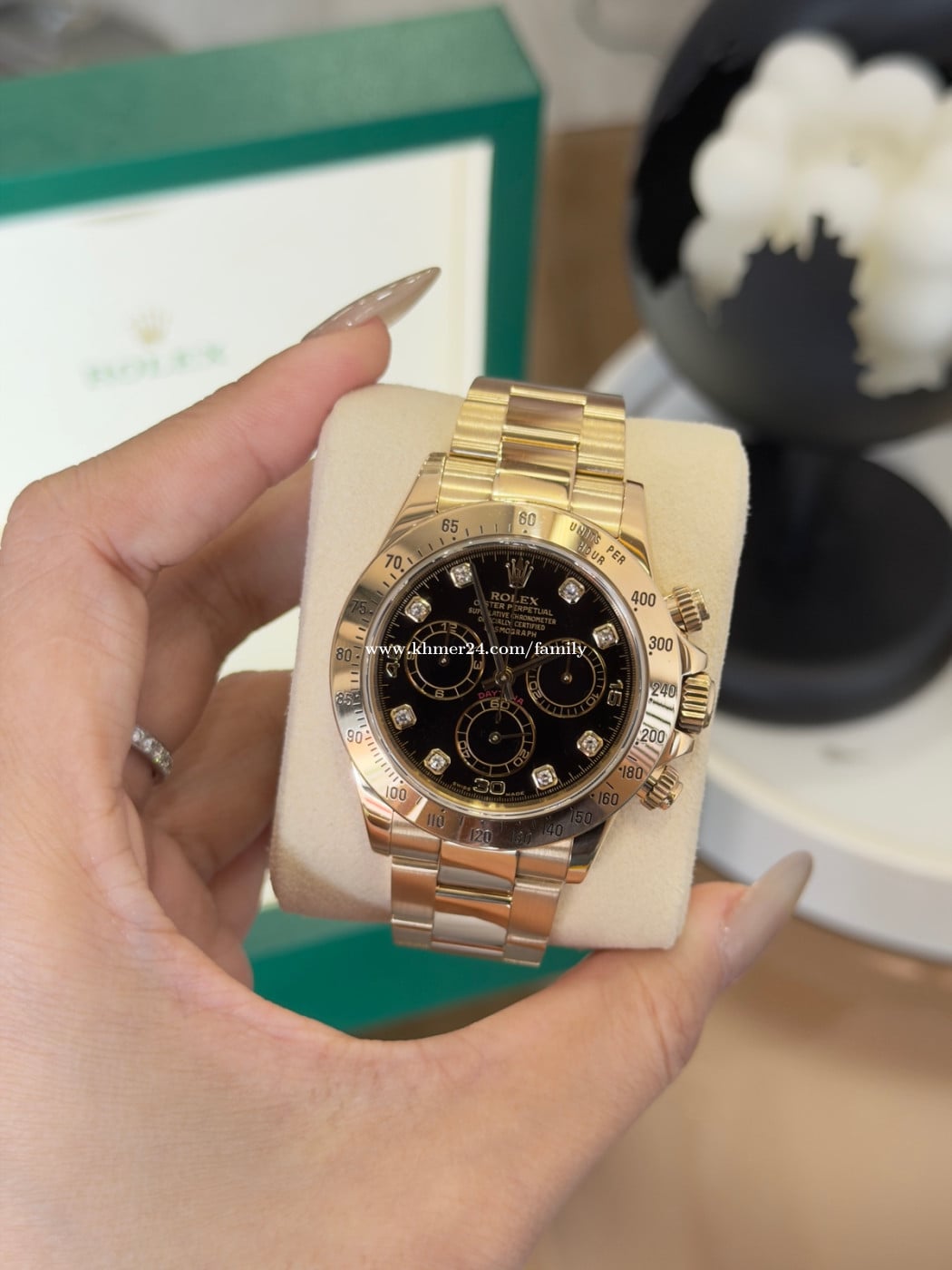 (Original) ROLEX Daytona 116528 Yellow Gold 40mm ๐
