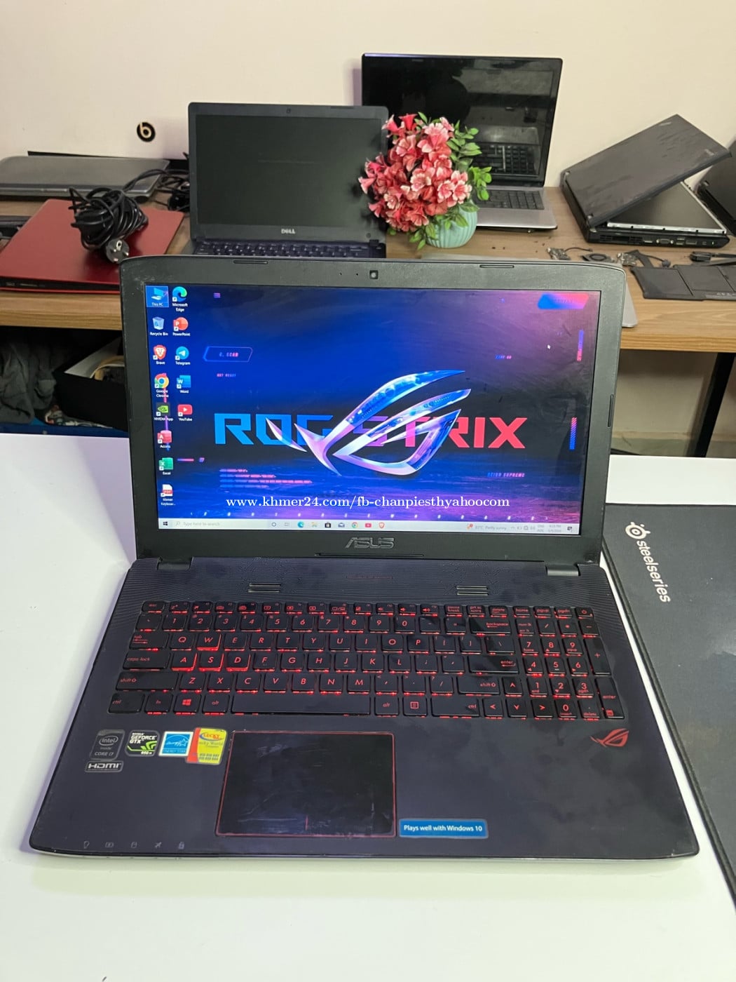 ASUS Gaming/ i7-4720HQ(8CPU)/ RAM 16GB/ M2.128+320G/ GTX 950M 2GB/ DISPLAY 1080 / Battery 2hour