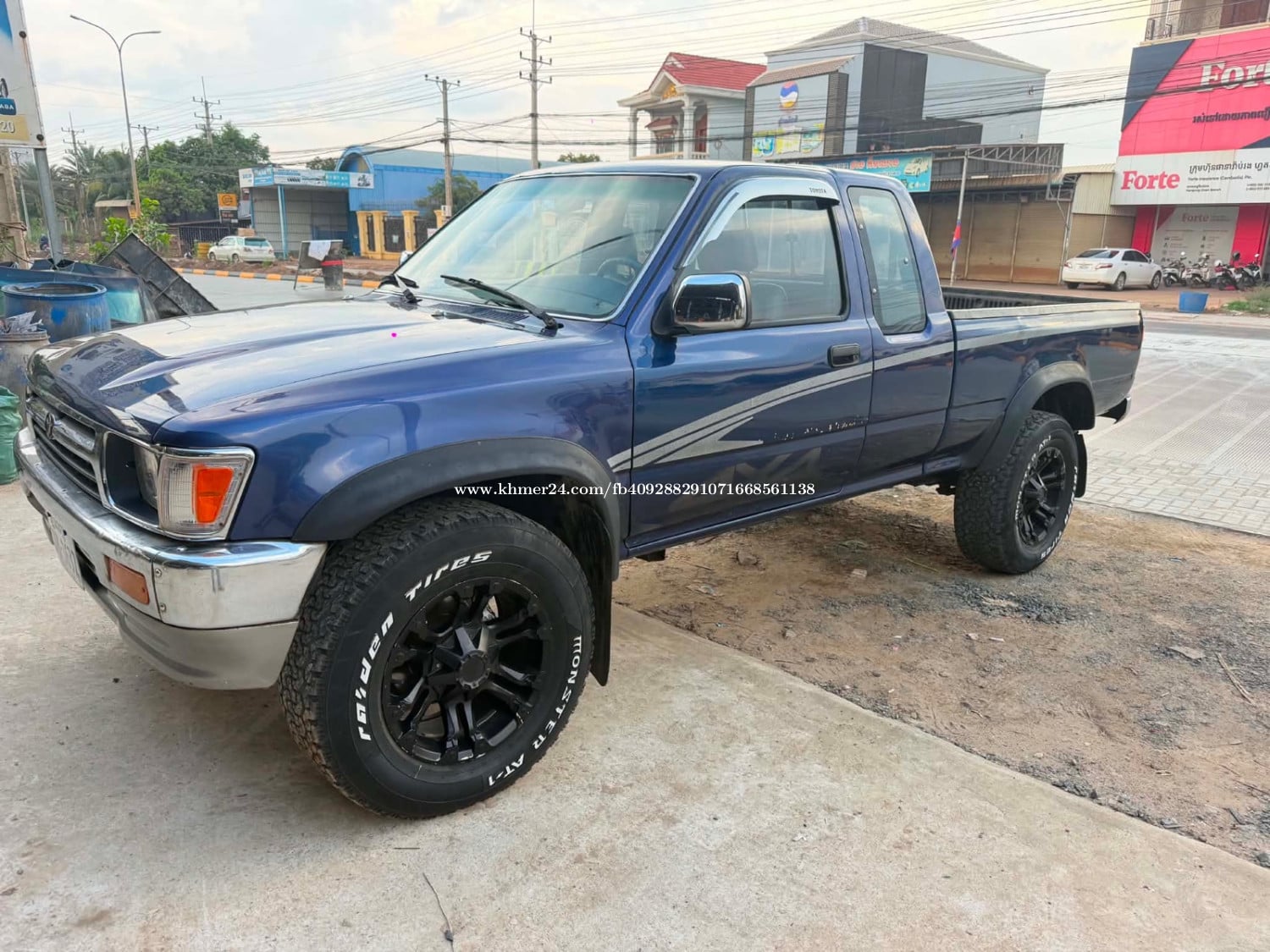 Hilux 1991 លេខដៃប៉ុង2 ម៉ាសុីន Nissan 30