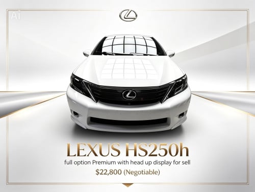 លក់បន្ទាន់ Lexus HS 250h ឆ្នាំ 2010 Option Premium ក្នុងតម្លៃពិសេសបំផុត