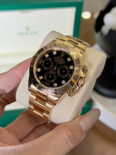 (Original) ROLEX Daytona 116528 Yellow Gold 40mm ๐
