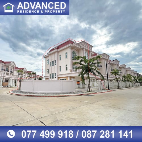 🏘 វីឡាភ្លោះ កែង(Twin) ក្នុងបុរី អ័រគីដេវីឡា ផ្លូវជាតិលេខ6A ត្រូវការលក់បន្ទាន់ខ្លាំង