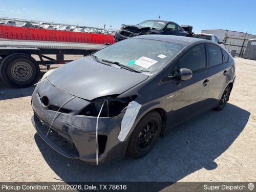👉 ឡានសាង Toyota Prius 012 Option 3 Sola👉 ពណ៌ប្រផេះ👉នៅរដ្ធ (TX) អត់ច្រេះ តម្លៃសាង 17,000$ (ចចារ)
