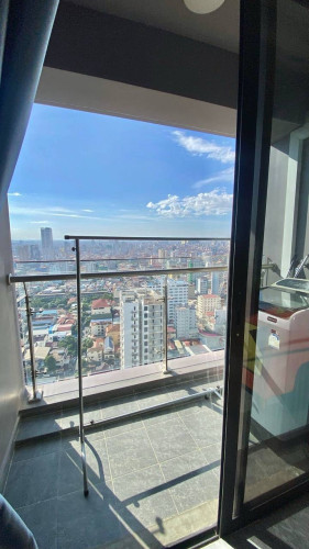 📍Cheap Price Agile residence BKK1 | 1-bedroom for rent [ ខុនដូ1បន្ទប់គេងសំរាប់ជួលនៅបឹងកេងកង1 ]