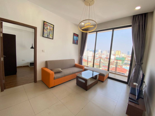 📍Ruby Condo BKK2 | 1-Bedroom for rent [ ខុនដូ1បន្ទប់គេងសំរាប់ជួលនៅបឹងកេងកង1 ]