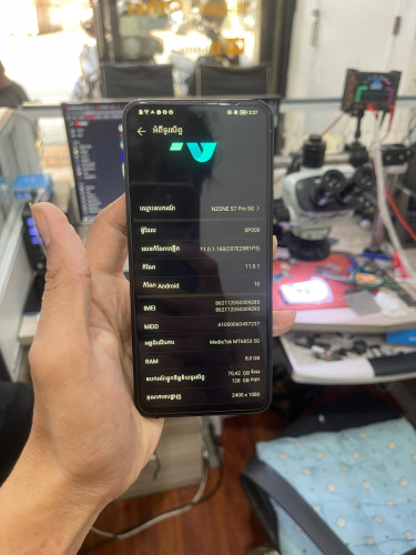 លក់ទូរស័ព្ទ Wiko T50 Pro 5G តម្លៃ45$ មានស្កេនមុខ ស្កេនក្រយៅដៃ ម៉ាអ៊ែម   Ram8 128g