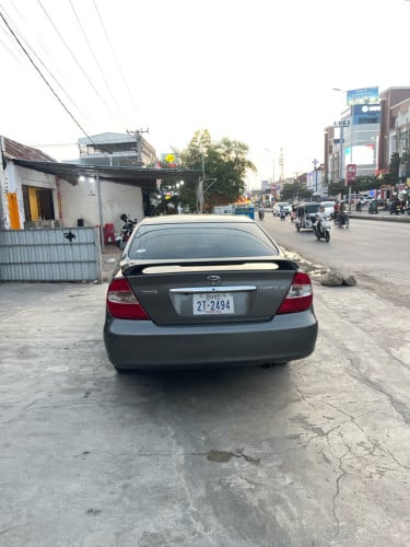CAMRY  ឆ្នាំ​ 2002 ឡានស្អាត​គ្រឿងក្នុងថ្មី​មិនបុកមិនប៉ះ​មុខក្រោយស្អាត​