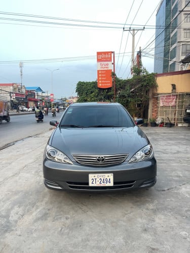 CAMRY  ឆ្នាំ​ 2002 ឡានស្អាត​គ្រឿងក្នុងថ្មី​មិនបុកមិនប៉ះ​មុខក្រោយស្អាត​