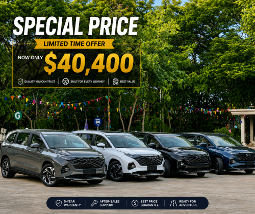 Custin 2025 7កៅអី តម្លៃត្រឹមតែ $40,400