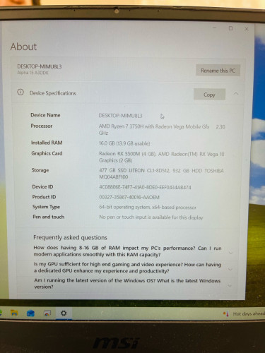 Gaming Laptop for Sale, play game smooth and fast