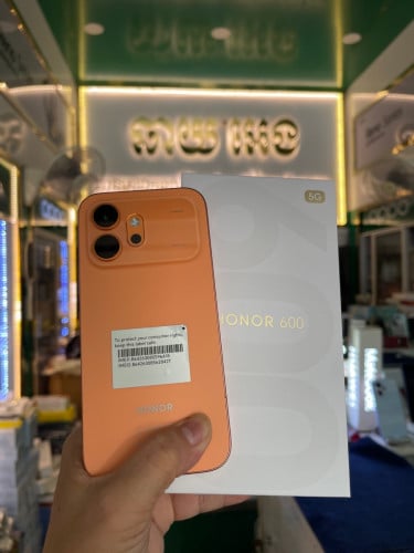 Honor 600(5G) Ram8G+8G/256G ថ្មីប្រអប់ធានាក្រុមហ៊ុន1ឆ្នាំតម្លៃលក់ពិសេសជូន
