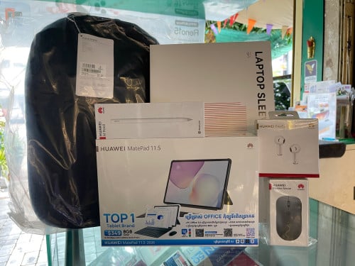 Huawei Mate Pad 11.5’(2026) Ram8G/128GB WiFi ថ្មីប្រអប់ធានាក្រុមហ៊ុន1ឆ្នាំតម្លៃមហាពិសេស