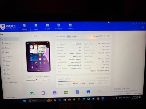 i pad mini 6 នៅ​ថ្មី​ 98%