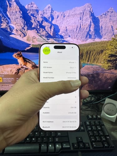 I phone 17 pro XA 256g ស្អាត99% ថ្ម100% សាក19ដង