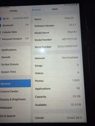 iPad Air 32GB WIFI +Sim