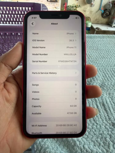 IPhone 11 up 17 Pro 64GB តួស្អាត99%