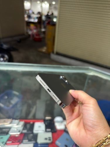 iPhone 13 Pro Max Black LL/A HD128GB Phone Condition 97% 🔋87% , ដូរអេក្រង់ក្រុមហ៊ុន , ម៉ាស៊ីនហ្ស៊ីន