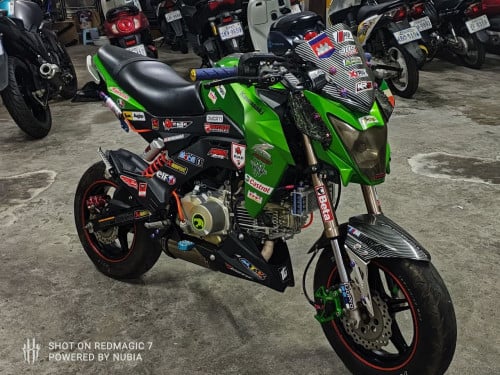 Kawasaki z125pro original engine good condition