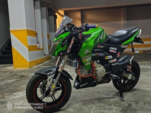 Kawasaki z125pro original engine good condition