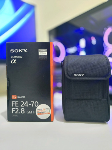 Lense Sony FE 24-70mm F2.8 GM II (98%) ដូចថ្មី