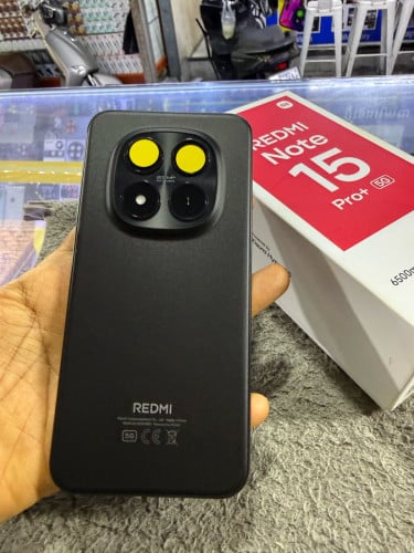 Redmi Note15Pro Plus 5G Ram12G Memory512G ក្រុមហ៊ុនសុីមពីរ មានឆ្នាំងសាក