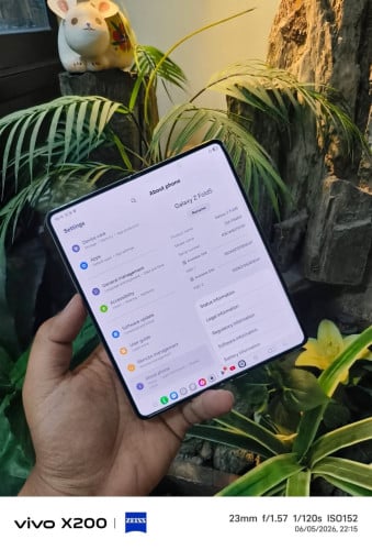 Samsung galaxy Z Fold 5 /ram12/256G/zin all/98.5%