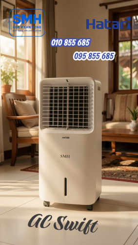 កង្ហារហ៊ាតារីទឹកកក Hatari AC Swift Air Cooler