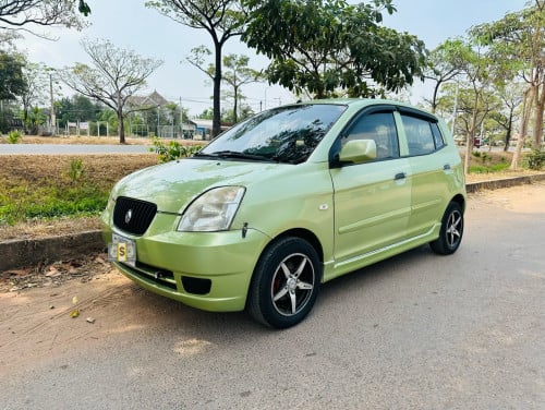 ឡានលក់ kia Morning ឆ្នាំ2004 slx ឆ្នាំ2004 ម៉ាញ៉ែតMV