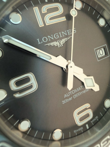 (Original) Longines Hydroconguest Gray 43mm 🩶