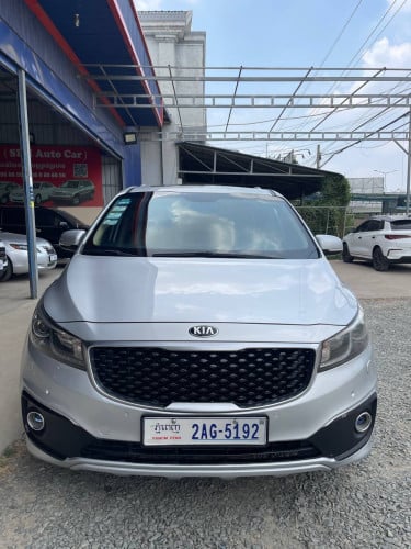 💰មានសេវាកម្មបង់រំលស់100% បង់120$-250$🚗KIA CARNIVAL  2016 V6  Full option  ប្រើសាំង