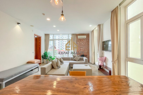 1 Bedroom Services Apartment for rent- BKK1 -Phnom Penh.