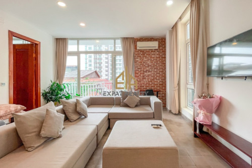 1 Bedroom Services Apartment for rent- BKK1 -Phnom Penh.