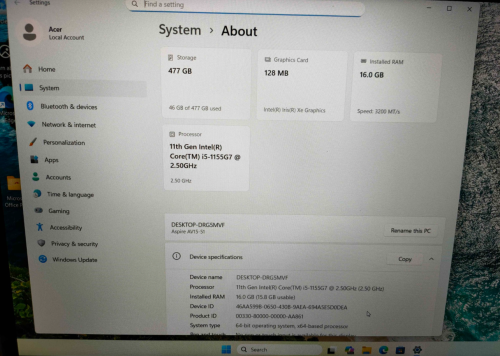 Acer Aspire