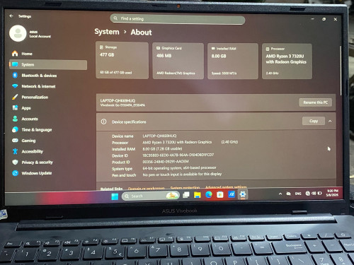 Asus Vivobook go 14/15