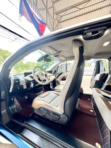 BMW I3 2015 Rex Full Option (សាំង+EV)9ម៉ឺនម៉ាយ
