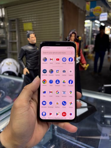 Google pixel 4 64G Ram6G Sim2 ESIM ម៉ាសុីនសានុំស្រុីន