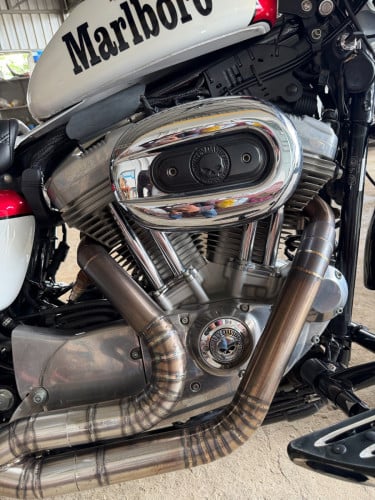 Harley Davidson 883 XL ប្រភេទម៉ូតូស្អាត​ គ្រឿងលេងfull