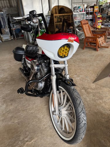 Harley Davidson 883 XL ប្រភេទម៉ូតូស្អាត​ គ្រឿងលេងfull