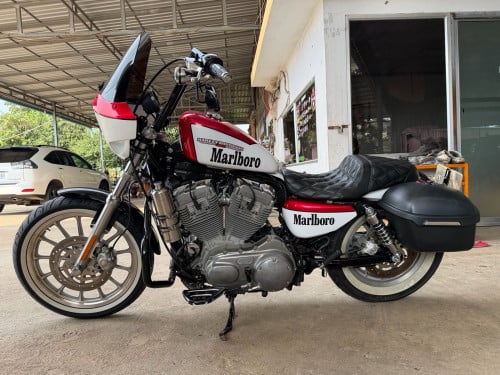 Harley Davidson 883 XL ប្រភេទម៉ូតូស្អាត​ គ្រឿងលេងfull