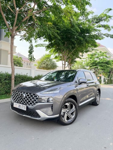 Hyundai SantaFe 2022 ថ្នាំ​សុីន​មួយ​ជុំ​ សាច់​ដែក​ថ្មី​ខ្លាំង​ណាស់​