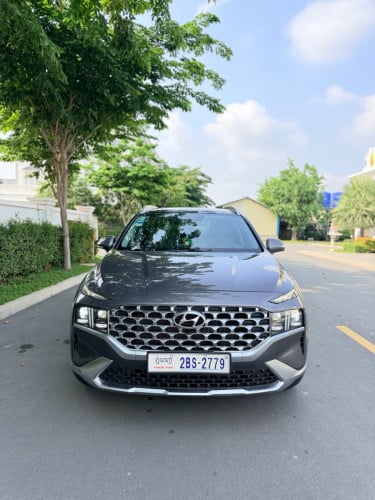 Hyundai SantaFe 2022 ថ្នាំ​សុីន​មួយ​ជុំ​ សាច់​ដែក​ថ្មី​ខ្លាំង​ណាស់​