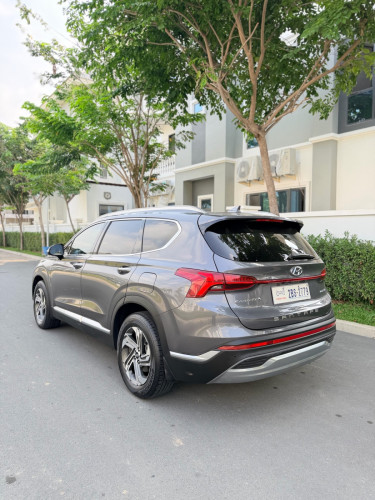 Hyundai SantaFe 2022 ថ្នាំ​សុីន​មួយ​ជុំ​ សាច់​ដែក​ថ្មី​ខ្លាំង​ណាស់​