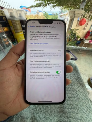 IPhone 13 Pro Max 256GB Code ZA/A SIM2 តួស្អាត98%