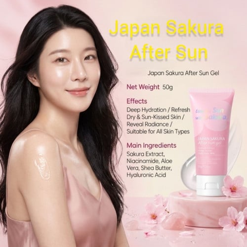 Japan Cherry Blossom After Sun Gel
