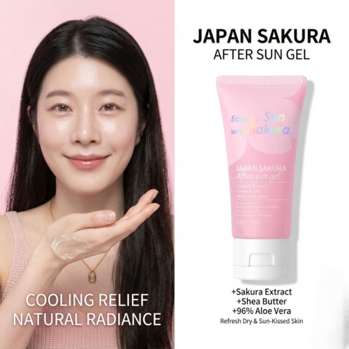 Japan Cherry Blossom After Sun Gel