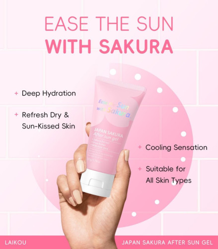 Japan Cherry Blossom After Sun Gel