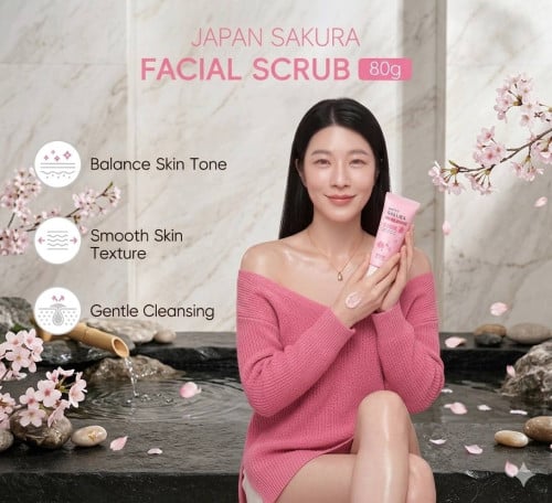 Japan Cherry Blossom Face Scrub