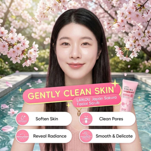 Japan Cherry Blossom Face Scrub